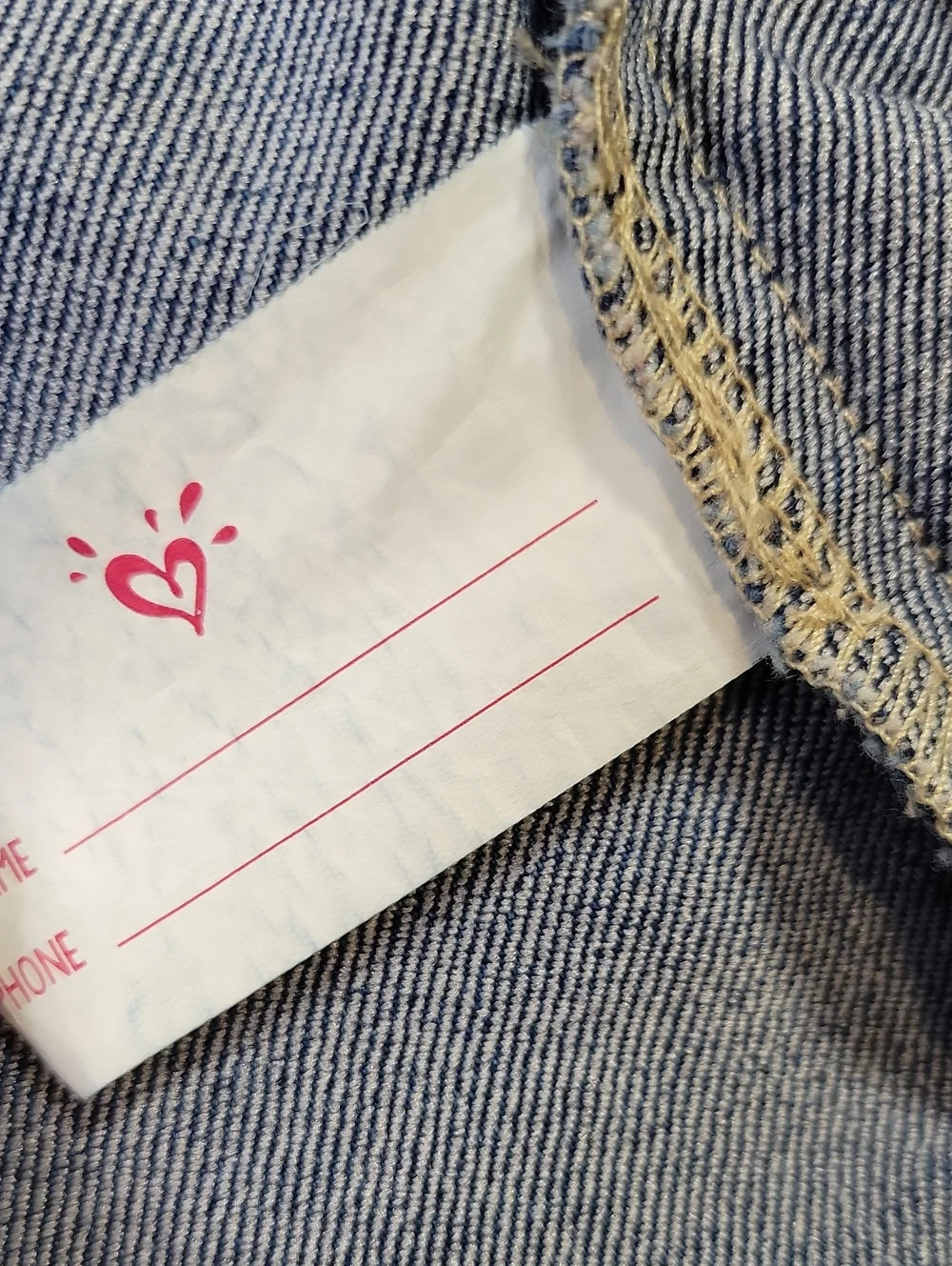Jean Jacket Justice Size Youth 14-16 Medium Wash.